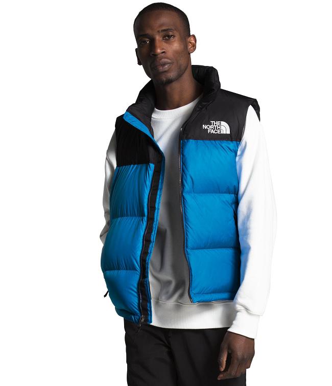 Doudoune sans manche outlet the north face bleu